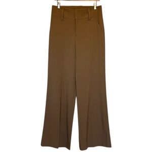 Alice + Olivia Wide Leg Tan Trousers size 10